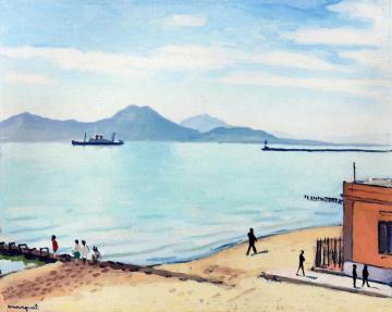 Boarding Artwork by Albert Marquet