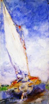 On The Broads Artwork by Jack Butler Yeats