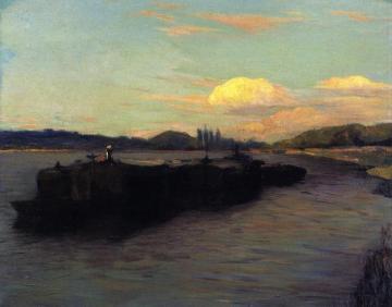 Evening on the Seine Artwork by Edward Willis Redfield
