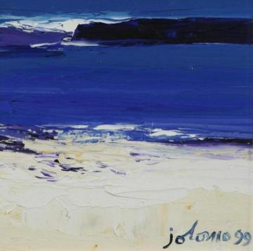 Beach, Iona Artwork by John Lowrie Morrison