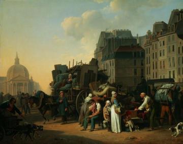 The Movings Artwork by Louis Leopold Boilly