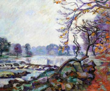 Dam at Genetin, Crozant Artwork by Armand Guillaumin