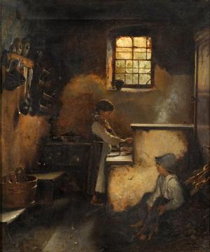 Practice Makes Perfect Artwork by Ludwig Vollmar