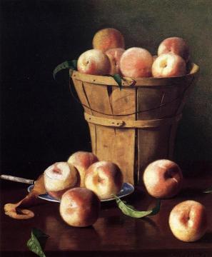 Still Life - Peaches Artwork by Thomas Cromwell Corner