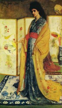 La Princesse Du Pays De La Porcelaine Artwork by James Abbott McNeill Whistler