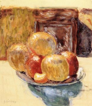 Fruit, Harmony In The Light Artwork by Pierre Bonnard