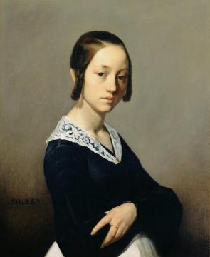 Louise-antoinette Feuardent Artwork by Jean-François Millet