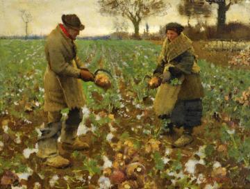 December Artwork by Sir George Clausen