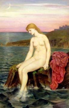 The Little Sea Maid Artwork by Evelyn de Morgan