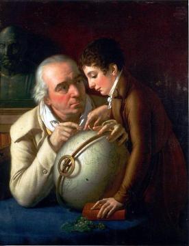 Portrait Of Dr Trioson And His Son Artwork by Anne-Louis Girodet de Roussy-Trioson