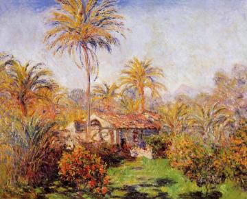 Small Country Farm in Bordighera Artwork by Claude Oscar Monet