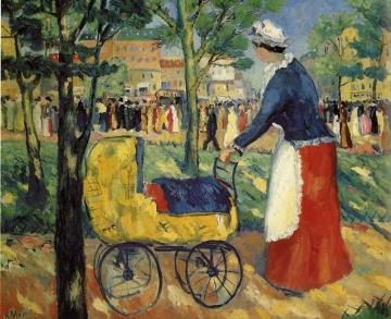 On The Boulevard Artwork by Kasimir Malevich