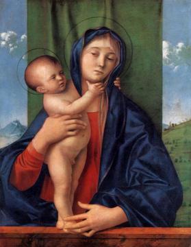 Madonna with the Child Artwork by Giovanni Bellini