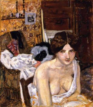 Model At Rest Artwork by Pierre Bonnard