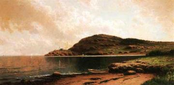 Beached Rowboat Artwork by Alfred Thompson Bricher