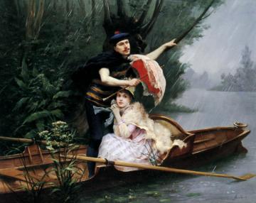 Summer Shower Artwork by Jules Scalbert