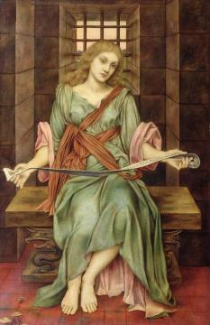 The Soul's Prison House Artwork by Evelyn de Morgan