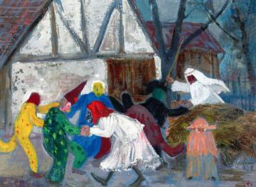 The Masquerade Artwork by Otto Dix