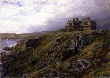 Graycliff, the Artist's Home, Newport, Rhode Island Artwork by William Trost Richards