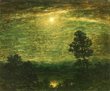 Moonlit Lake Artwork by Ralph Albert Blakelock
