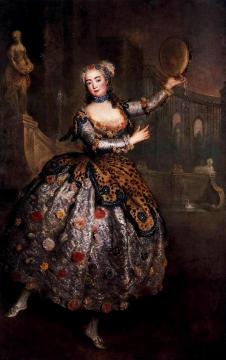 The Dancer Barbara Campanini Artwork by Antoine Pesne