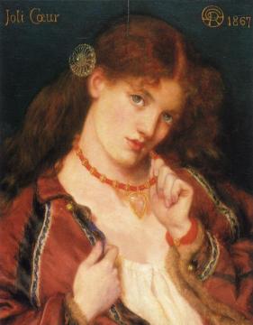 Joli Coeur Artwork by Dante Gabriel Rossetti
