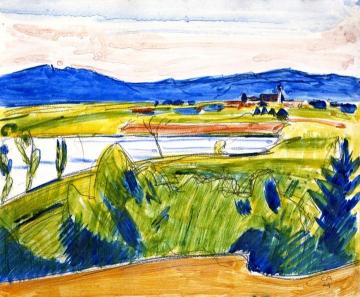 Landscape Artwork by Cuno Amiet