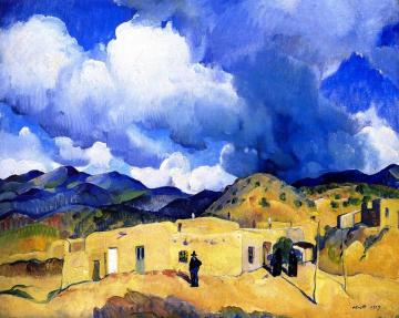 Santa Fe Hills Artwork by Leon Kroll