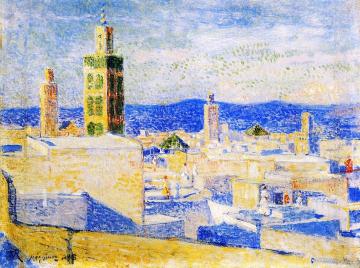 View Of Meknes, Morocco Artwork by Theo van Rysselberghe