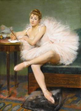 The Ballerina Artwork by Pierre Carrier-Belleuse