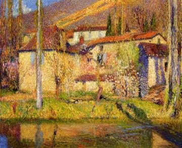 Landscape near Toulouse Artwork by Henri Martin