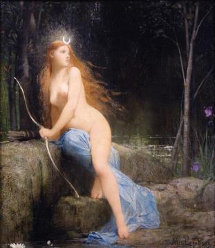 Diana Artwork by Jules Joseph Lefebvre