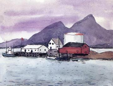 Sandnessjøen, Norway Artwork by Albert Marquet