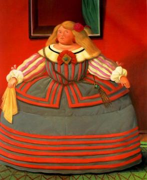 After Velasquez Artwork by Fernando Botero