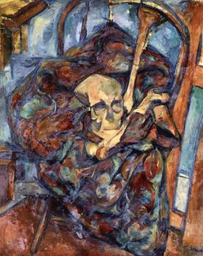 Still Life With Skull Artwork by Arshile Gorky