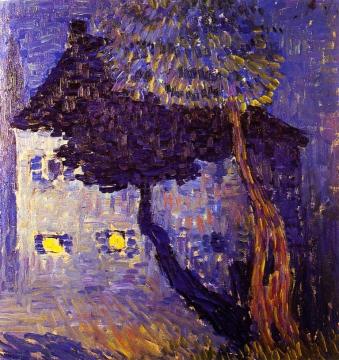 Cottage in the Woods Artwork by Alexej Jawlensky