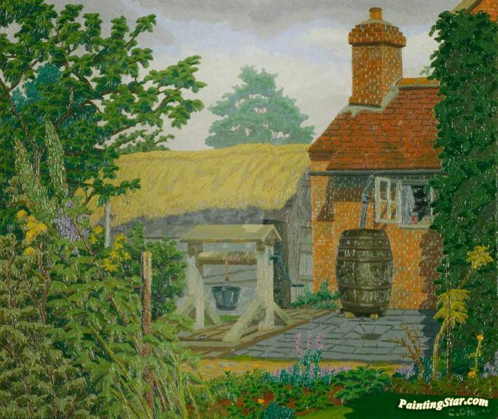 Novar Cottage, Bearley, Warwickshire Artwork by Charles Ginner