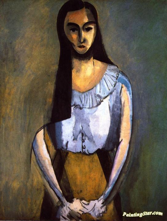 An Italian Woman Artwork by Henri Matisse