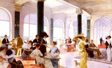 A Grand Hotel Artwork by René Lelong