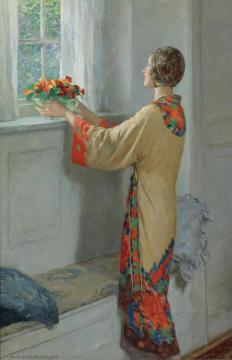A New Day Artwork by William Henry Margetson