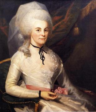 Mrs. Alexander Hamilton Artwork by Ralph Earl