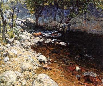 The Trout Brook Artwork by John Joseph Enneking