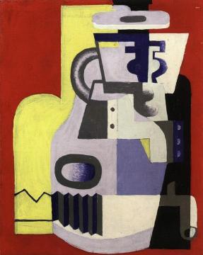 Still Life With Accordian Artwork by Charles Edouard Jeanneret