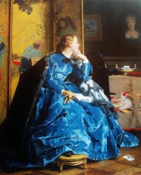 The Duchess Artwork by Alfred Stevens