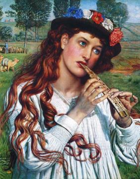 Amaryllis Artwork by William Holman Hunt