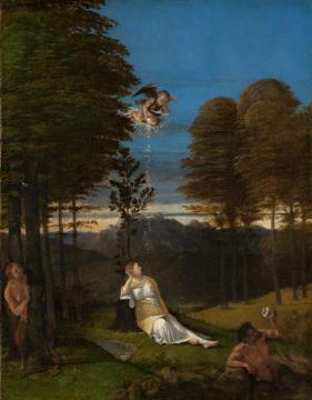 Allegory of Chastity Artwork by Lorenzo Lotto