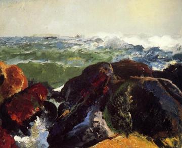 Monhegan Island Artwork by George Wesley Bellows