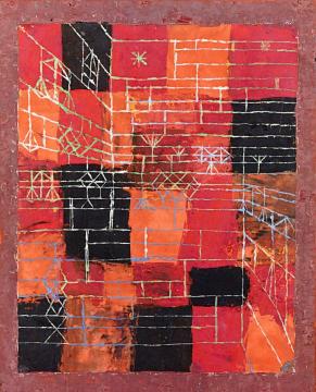 Configuration Perspective Artwork by Paul Klee