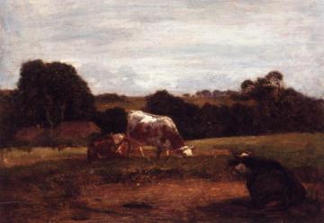 Norman Landscape Artwork by Eugène-Louis Boudin