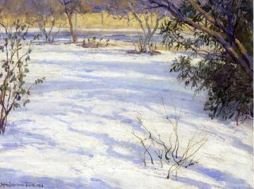 Snow Scene Artwork by Julian Onderdonk